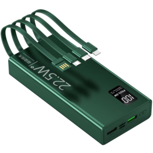 Portable Charger Built-in Charging Cable 22.5W